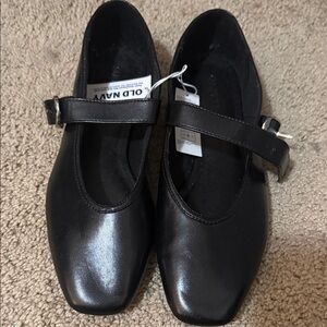 Old Navy Classic Black Mary Jane Shoes
